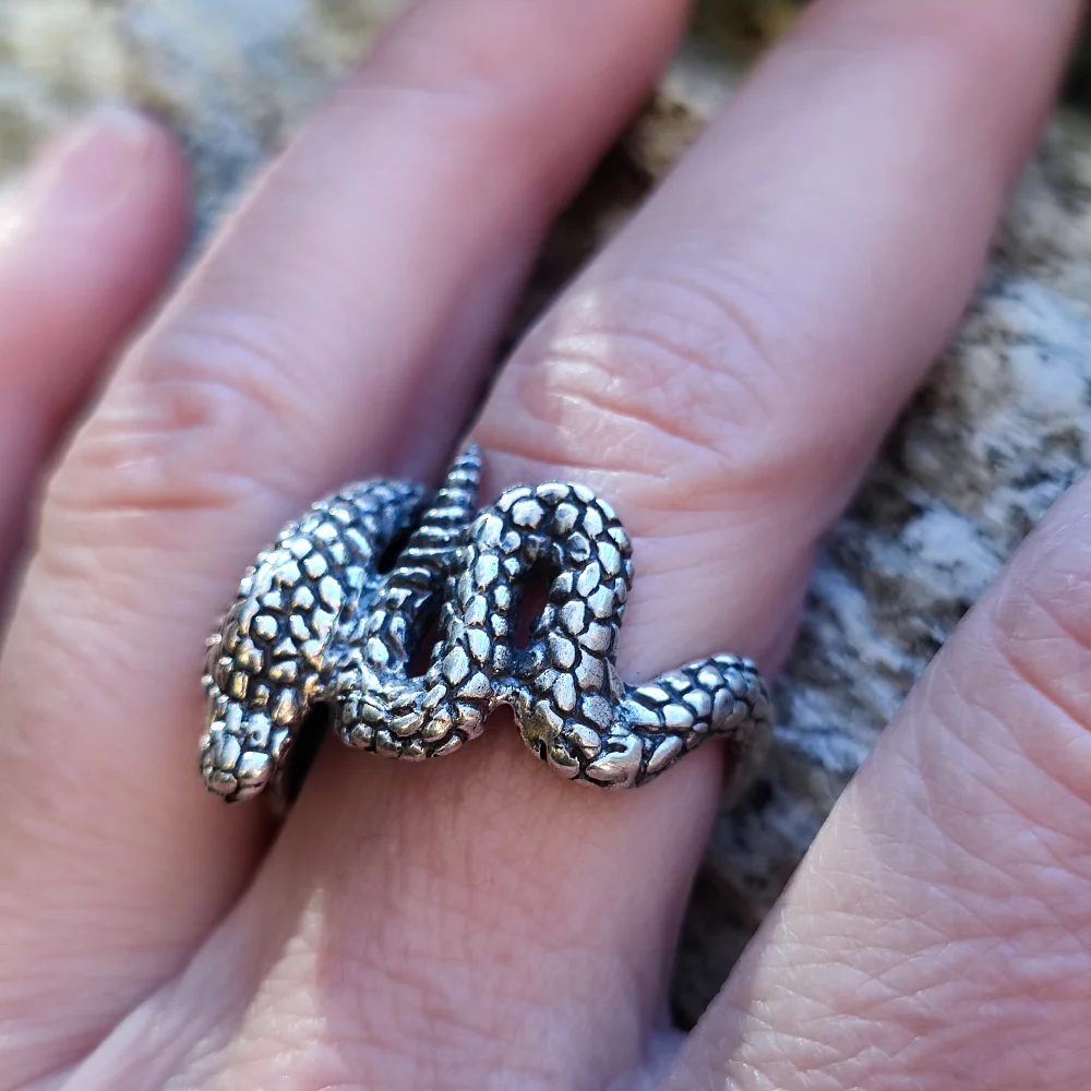 Anello in argento 925 serpenti - DADARI - Image 4