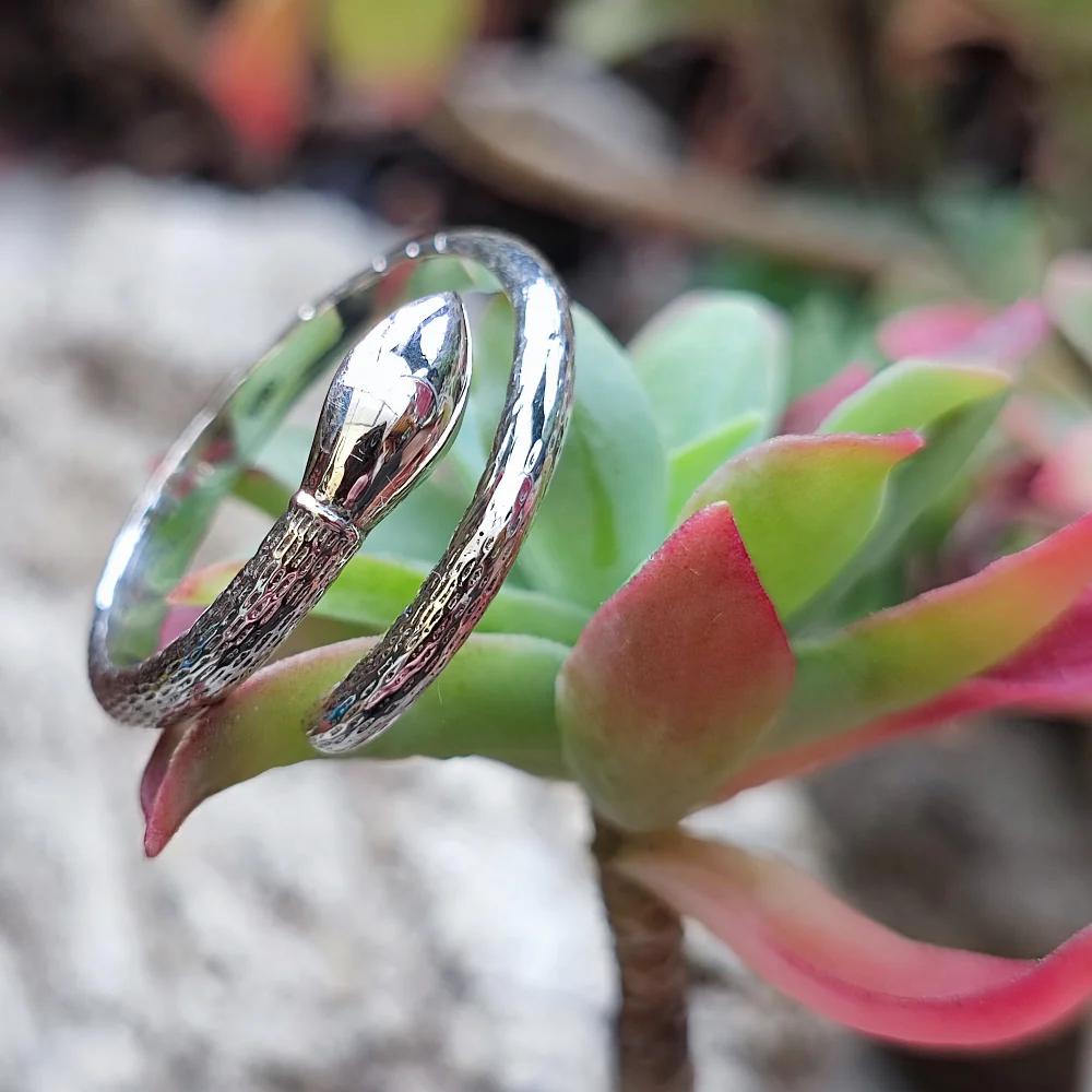 Anello in argento 925 serpenti - HIRMA - Image 4