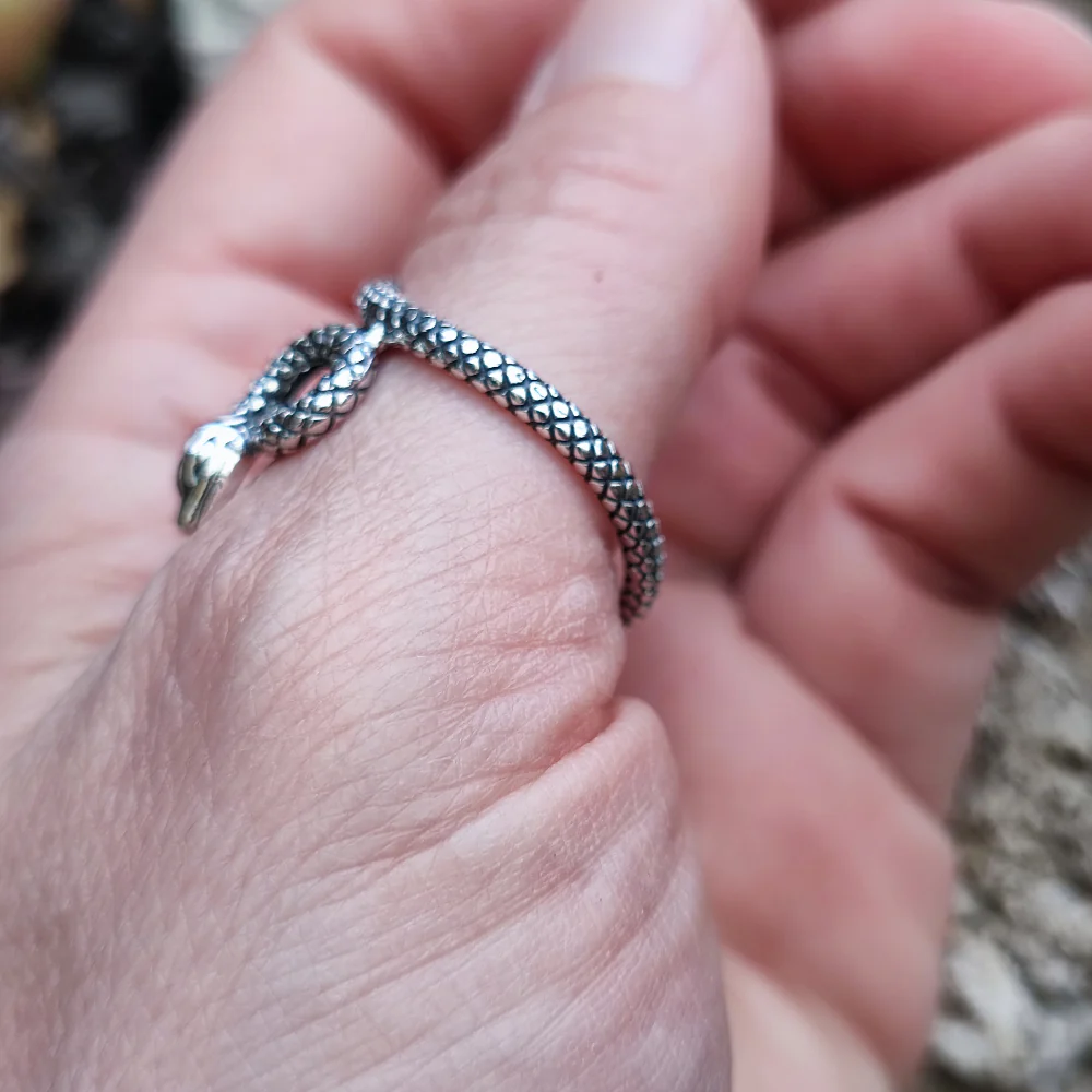 Anello in argento 925 serpenti - KHURD - Image 5