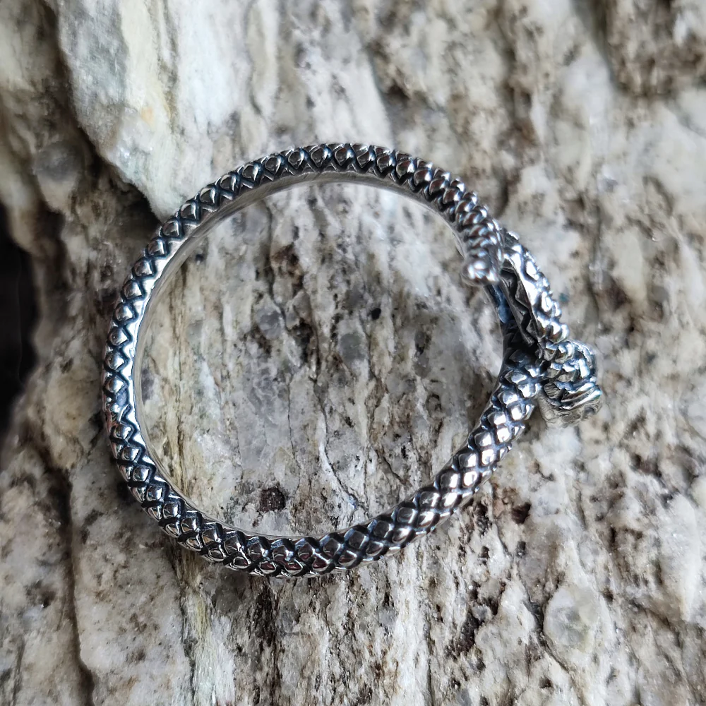 Anello in argento 925 serpenti - KHURD - Image 6
