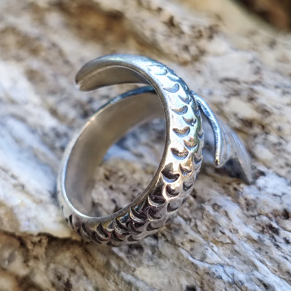 Anello in argento 925 con pesce - SELHEA - Image 6