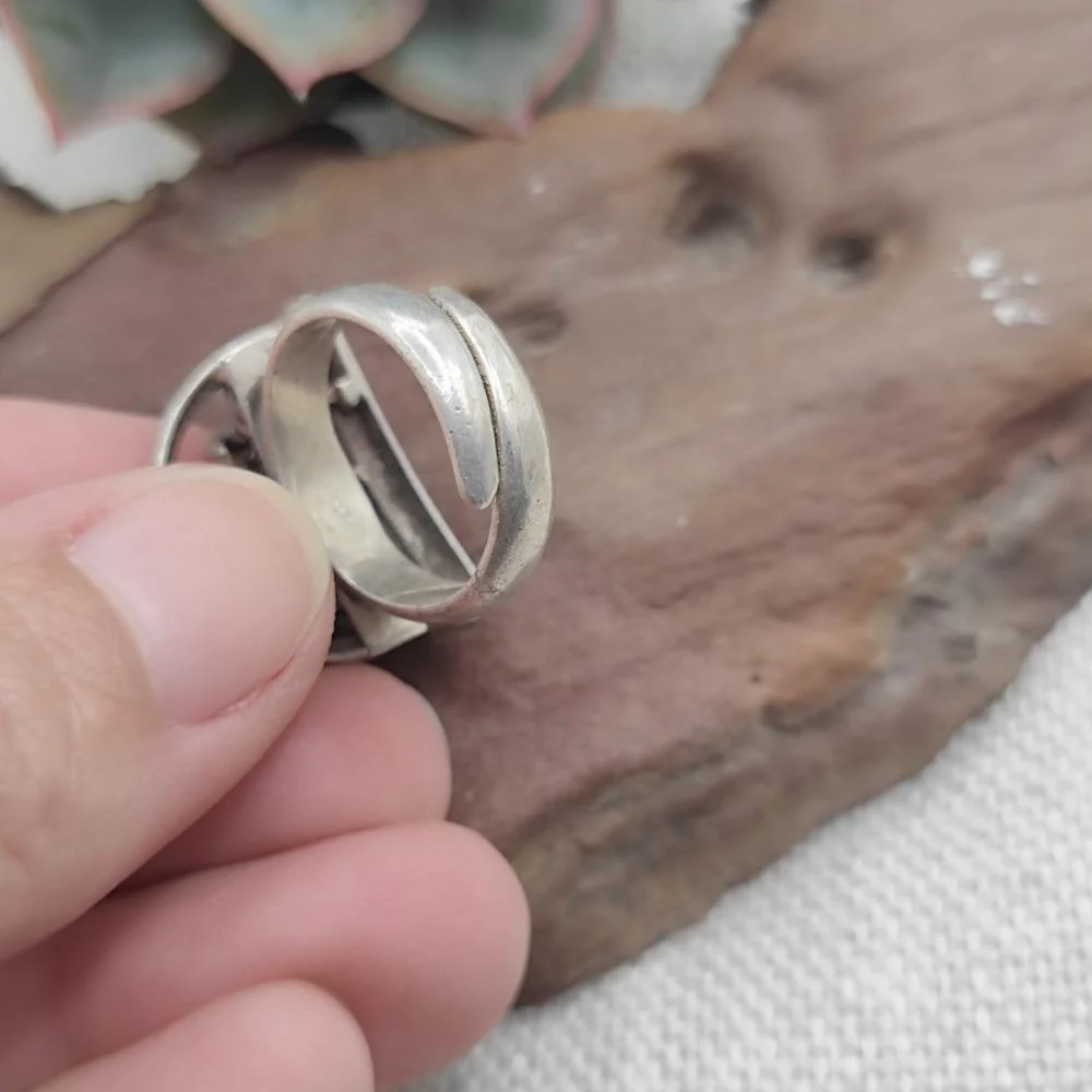 Anello in argento antico con Ganesh - MAGUDU - Image 4
