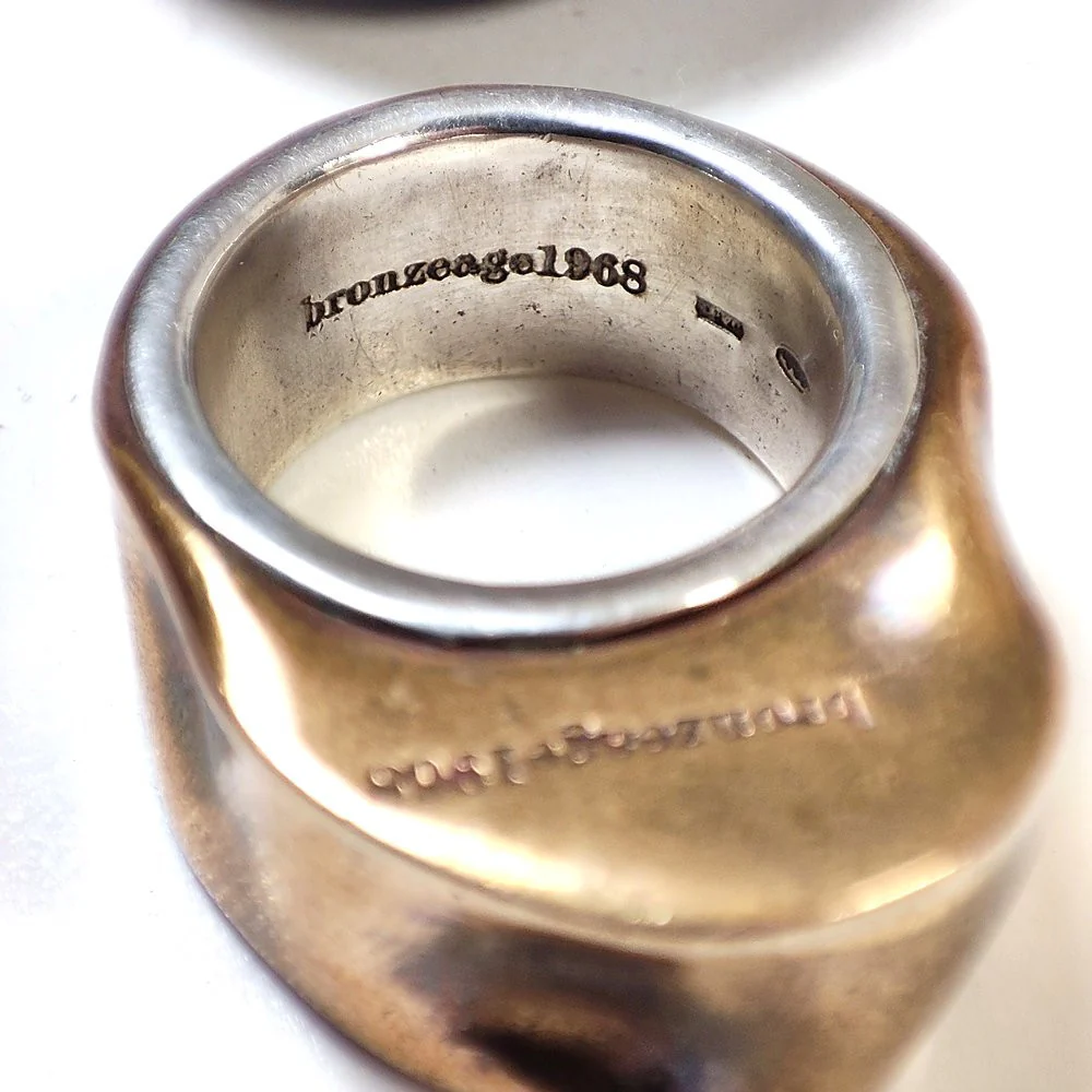 Anello BING in bronzo e argento 925 - bronzeage1968 - Image 6