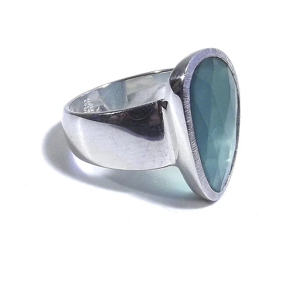 ANELLO NURRIN artigianale in argento 925 con PIETRA | Gioielli in argento - Image 2