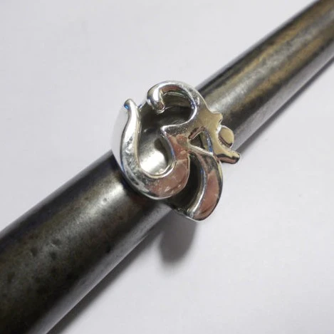 Anello OM argento 925 traforo - KANPUR - Image 3