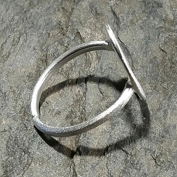 ANELLO EKTA in argento 925 ANELLO artigianale - Image 4