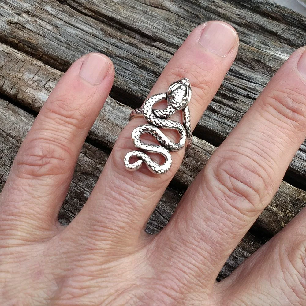 ANELLO SERPENTE in argento 925 - NEILA - Image 2
