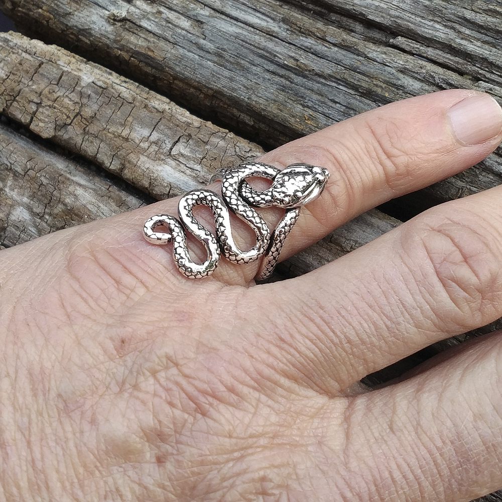 ANELLO SERPENTE in argento 925 - NEILA - Image 5