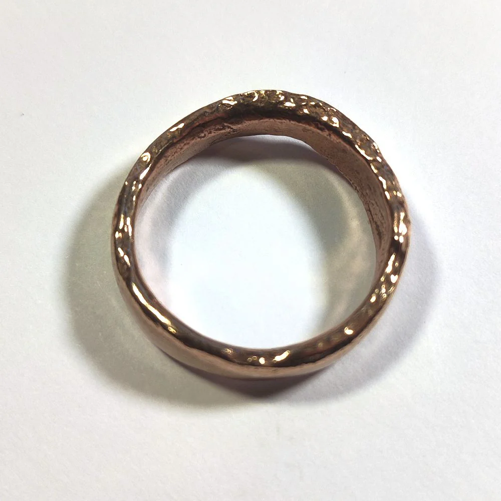 Anello con nome "SOLOTE" in bronzo da donna o uomo misura 30 - personalizzato - Image 3