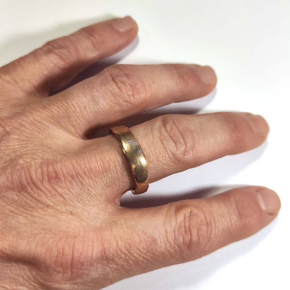Anello con nome "SOLOTE" in bronzo da donna o uomo misura 30 - personalizzato - Image 4
