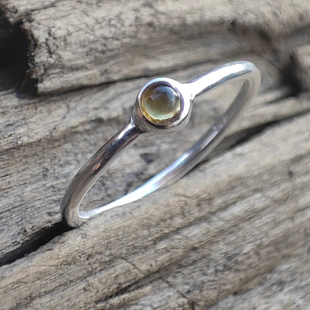 Anello Le LUCCIOLE sovrapponibile in argento 925 con pietra - Image 24
