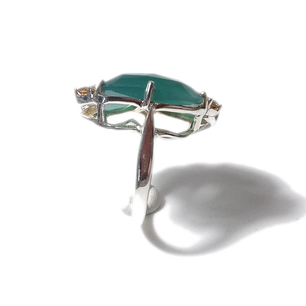 Anello in argento 925 artigianale con pietre - TIFFANY - Image 7