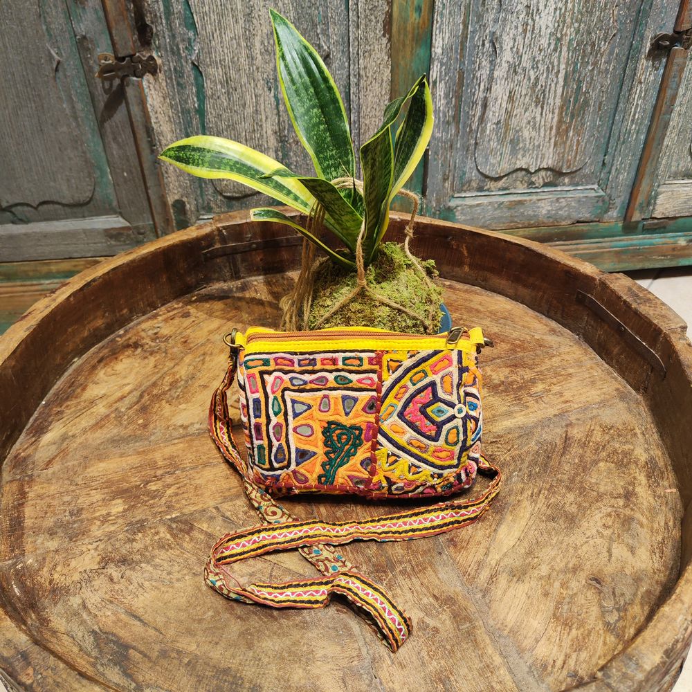 Borsetta RABARi KHA multiuso - pochette / tracolla / beauty case / astuccio Vintage