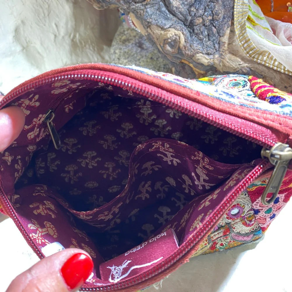 Borsetta RABARi KHA multiuso - pochette / tracolla / beauty case / astuccio Vintage - Image 3