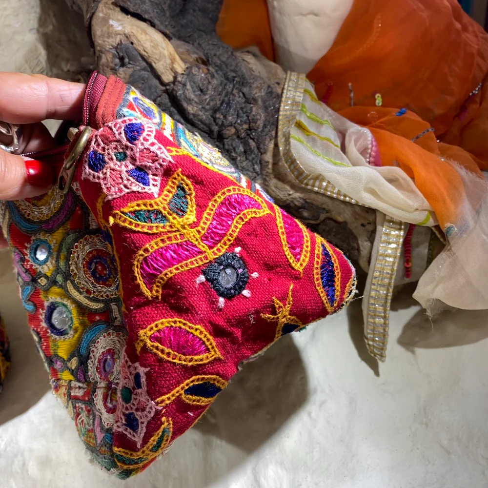 Borsetta RABARi KHA multiuso - pochette / tracolla / beauty case / astuccio Vintage - Image 5