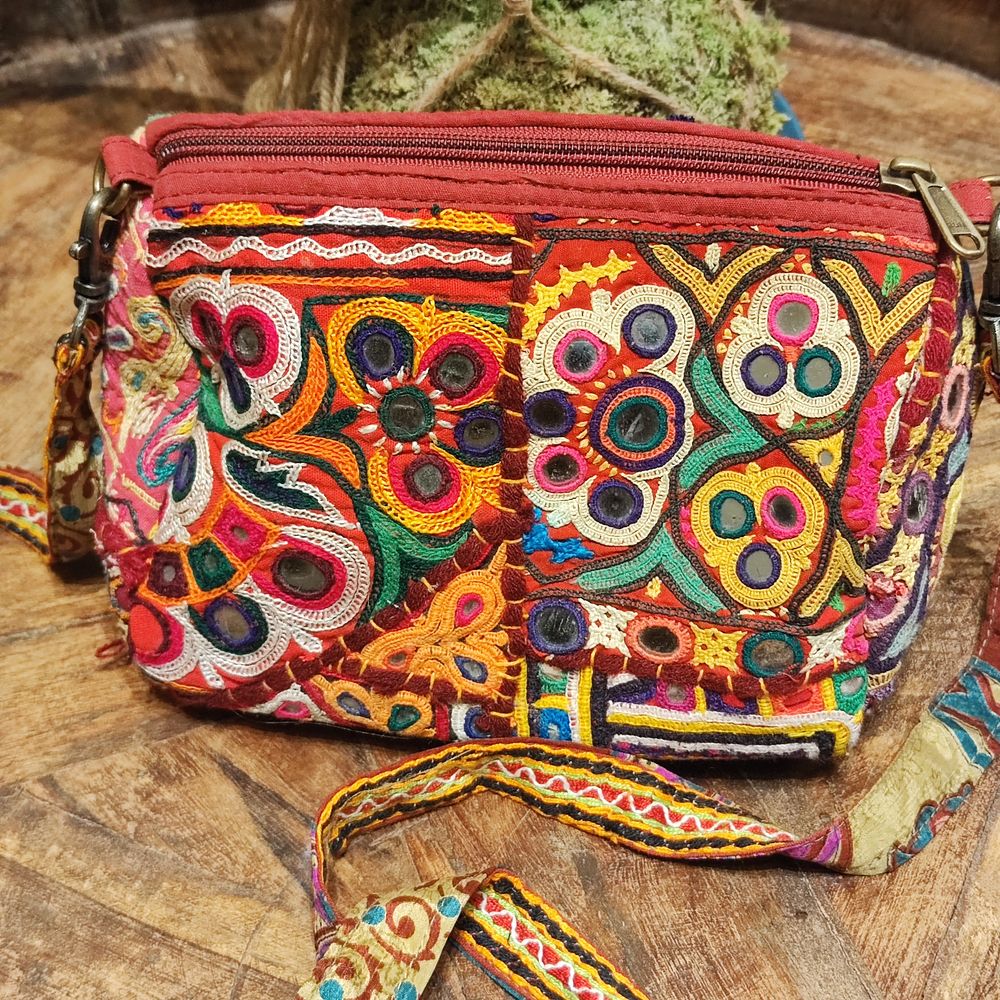Borsetta RABARi KHA multiuso - pochette / tracolla / beauty case / astuccio Vintage - Image 6