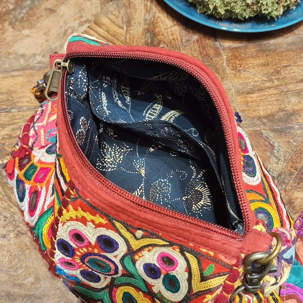 Borsetta RABARi KHA multiuso - pochette / tracolla / beauty case / astuccio Vintage - Image 7