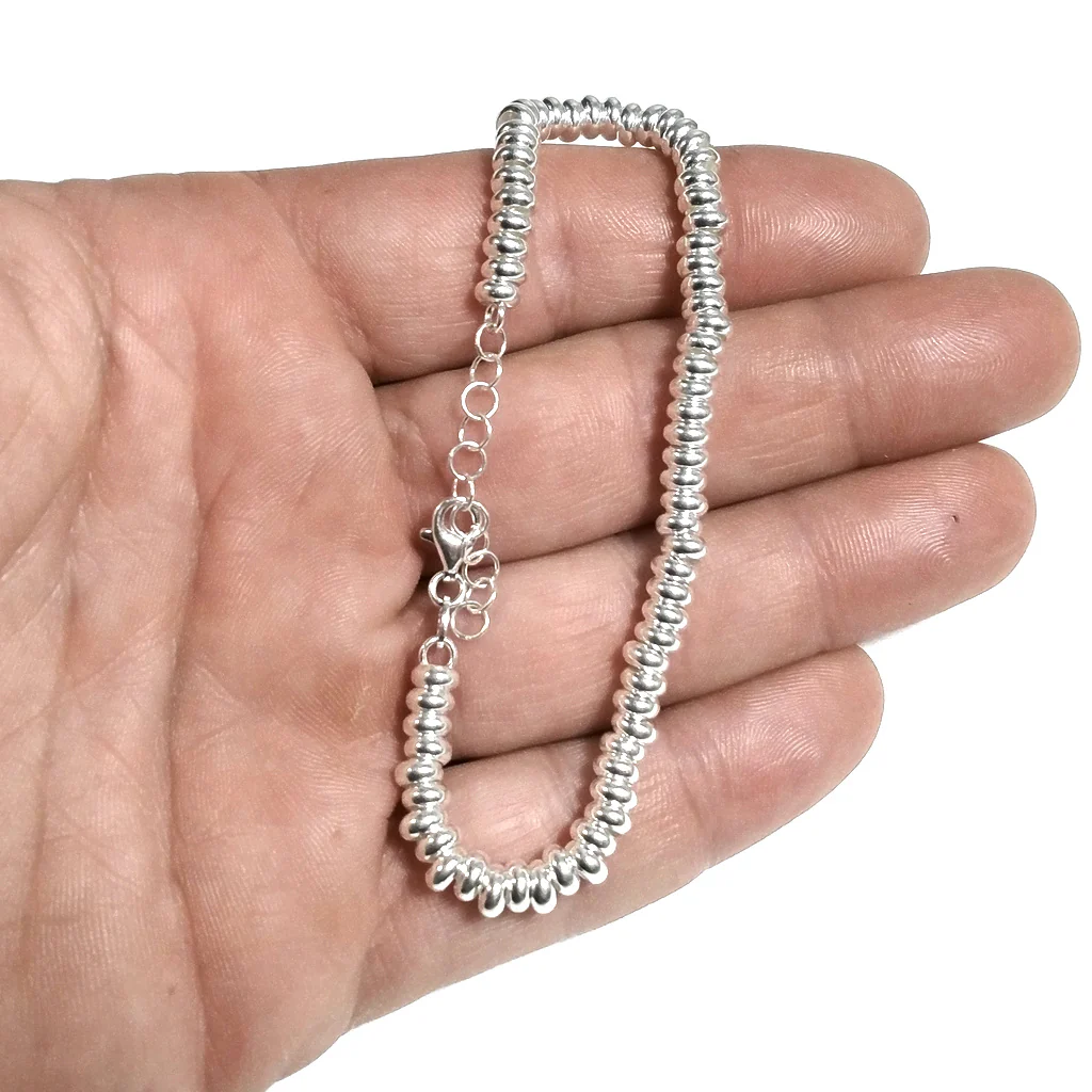 BRACCIALE ARGENTO a dischi piccoli - SURF - Image 4