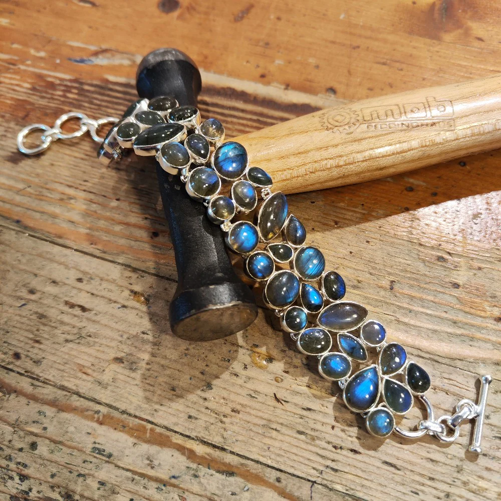 Bracciale argento 925 LABRADORITE - ESTER - Image 2