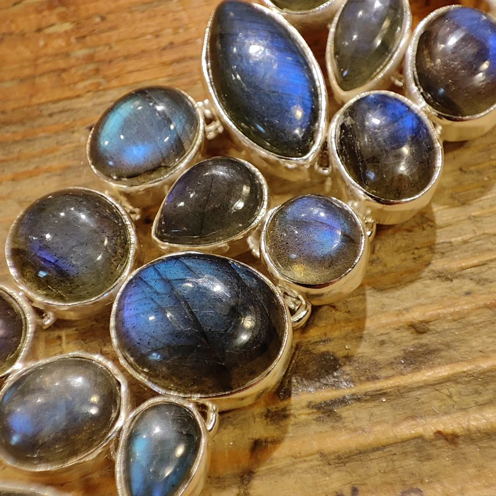 Bracciale argento 925 LABRADORITE - ESTER - Image 3