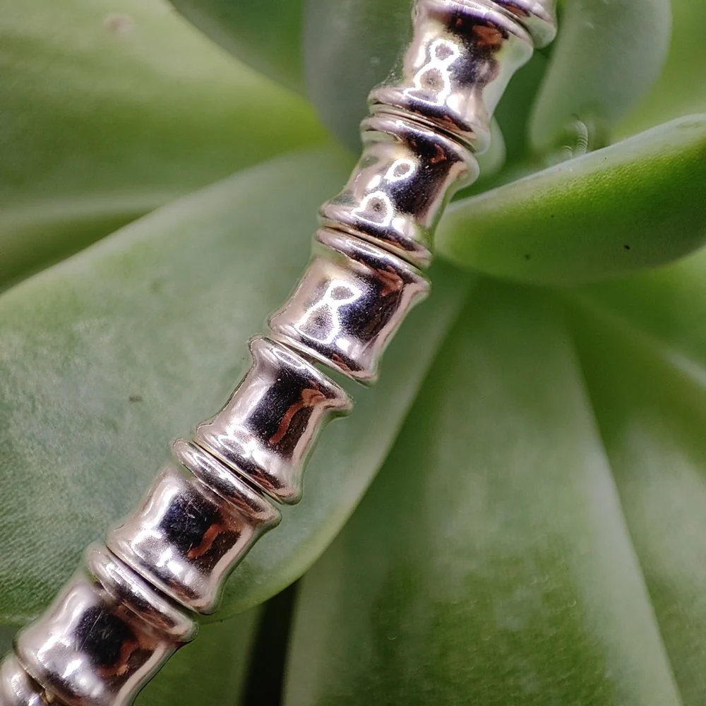 BRACCIALE ARGENTO catena a cilindri - WILLY - Image 4