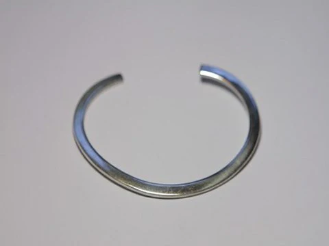 Bracciale rigido in argento 925 da uomo - Image 4