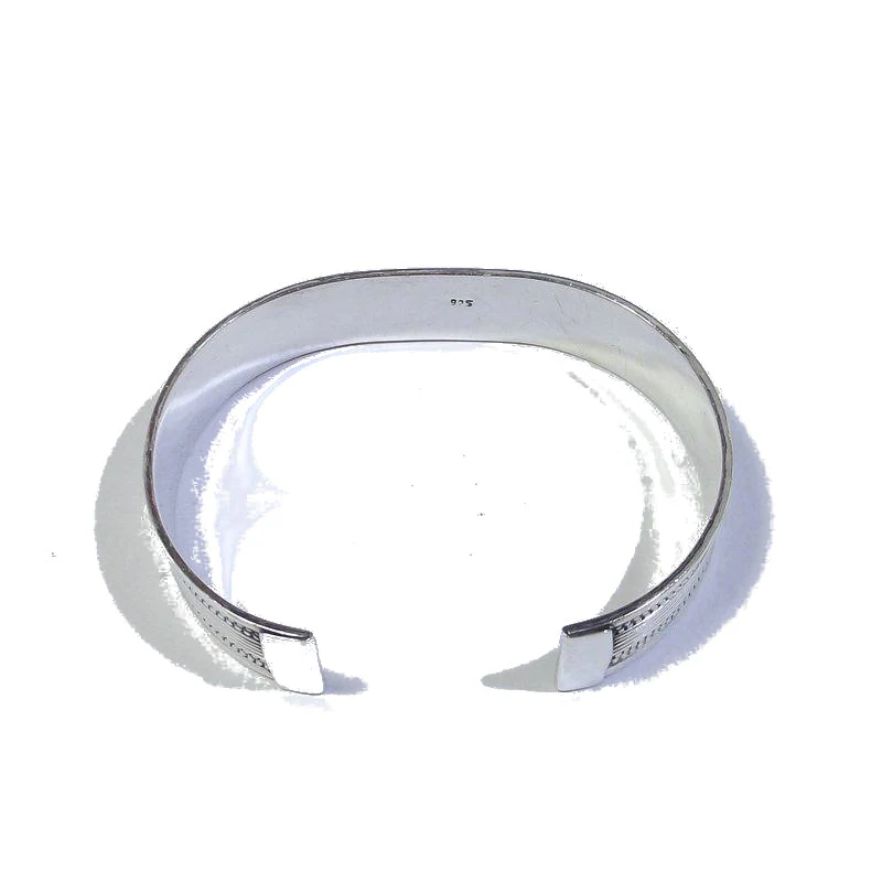 Bracciale in argento 925 rigido a treccia - Image 5
