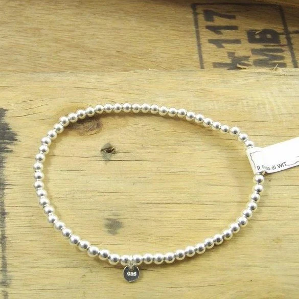 BRACCIALE ARGENTO sfere mini