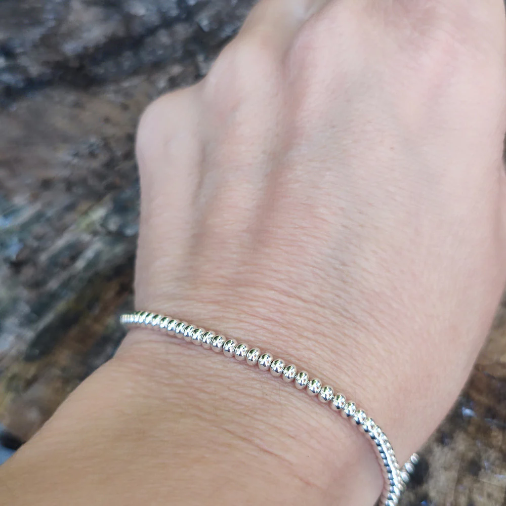 BRACCIALE artigianale pepite lisce - LUVY - Image 3