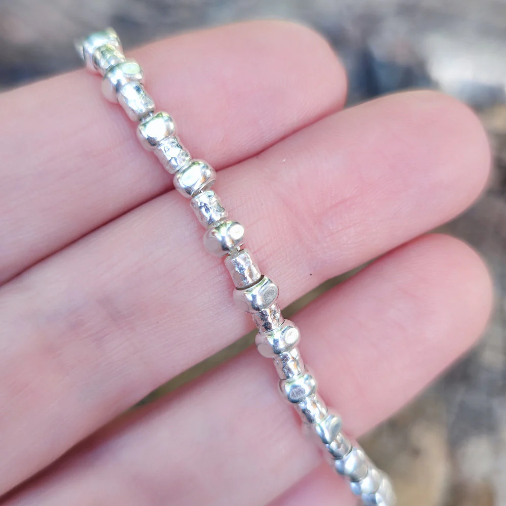 BRACCIALE artigianale pepite martellate - TIMMY - Image 2