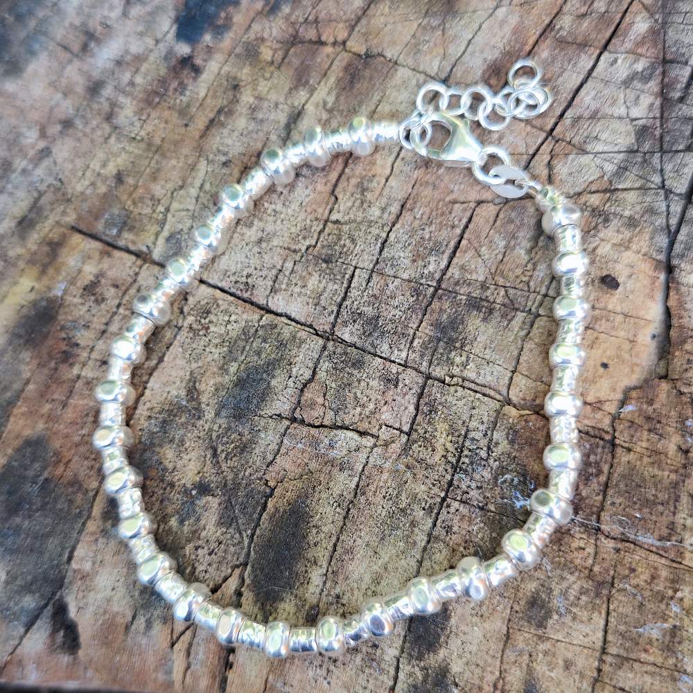 BRACCIALE artigianale pepite martellate - TIMMY - Image 5