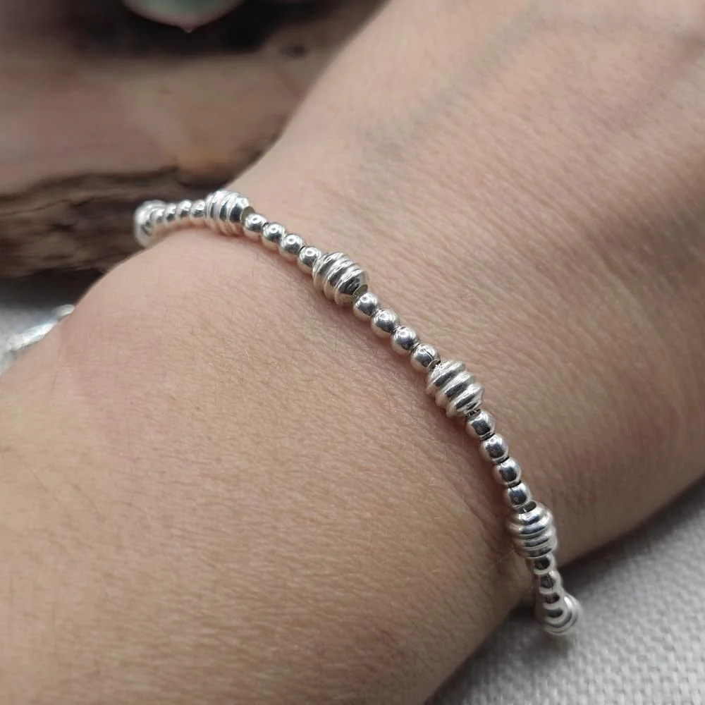 BRACCIALE con pepite in argento 925 - MANDAMARRI - Image 2