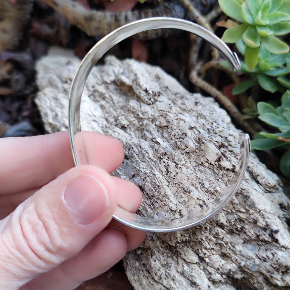 Bracciale etnico rigido in argento 925 - TILAIMAL - Image 3