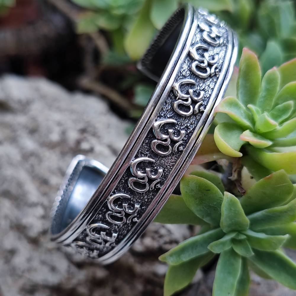 Bracciale in argento 925 OM - RUNIMAHUL - Image 5