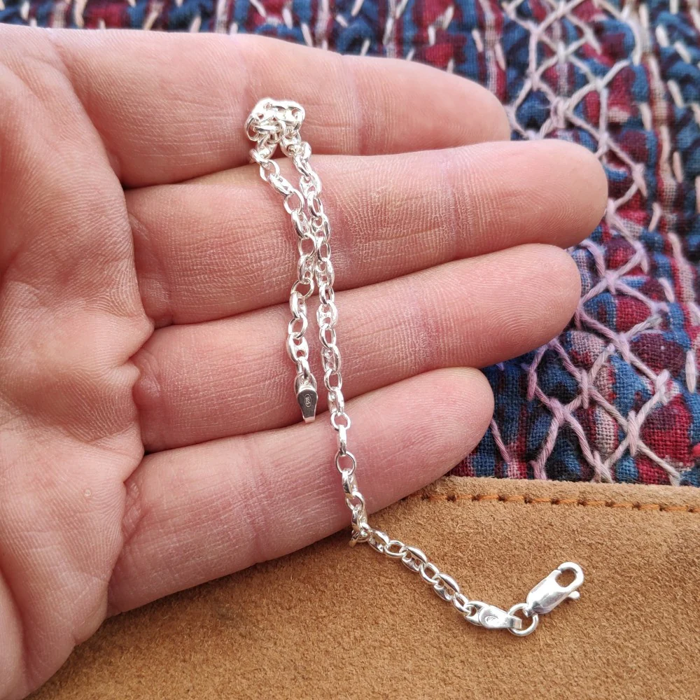 Bracciale maglia marina in argento 925 - JANE - Image 3