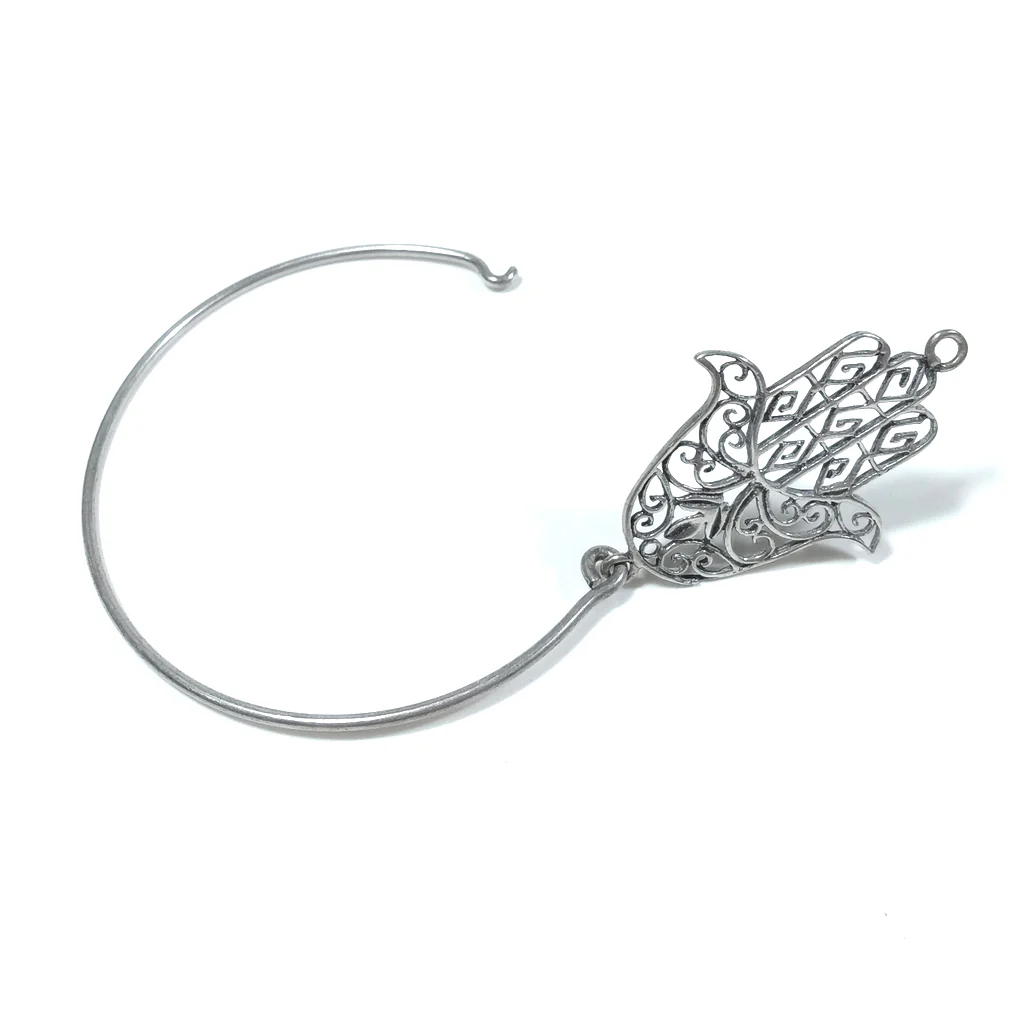 Bracciale in argento 925 mano di Fatima - Image 3