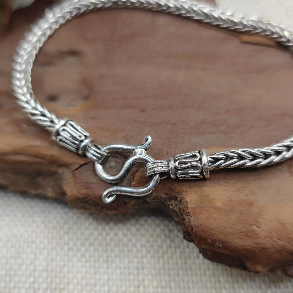 Bracciale snake in argento 925 unisex - MARG - Image 3