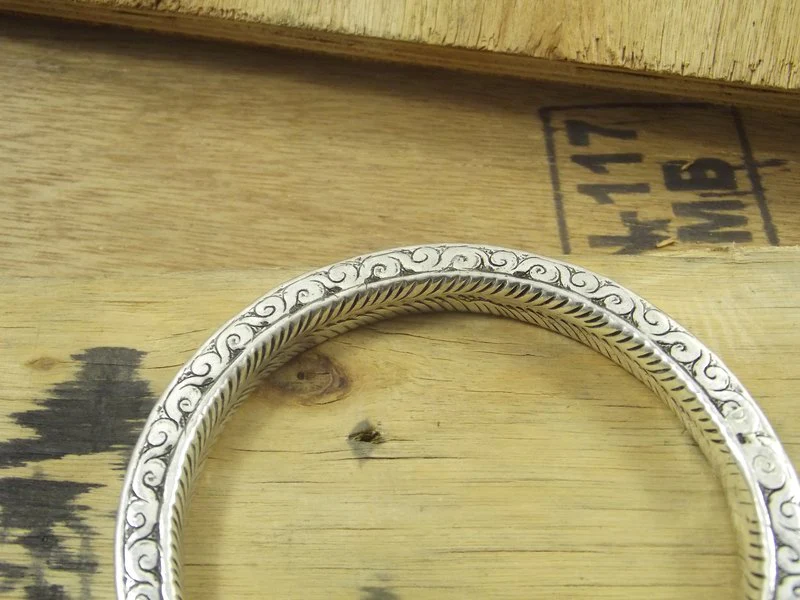 BRACCIALE TRAFORO argento ETNICO II - Image 4