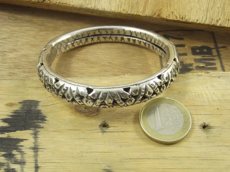 BRACCIALE TRAFORO argento ETNICO V - Image 3