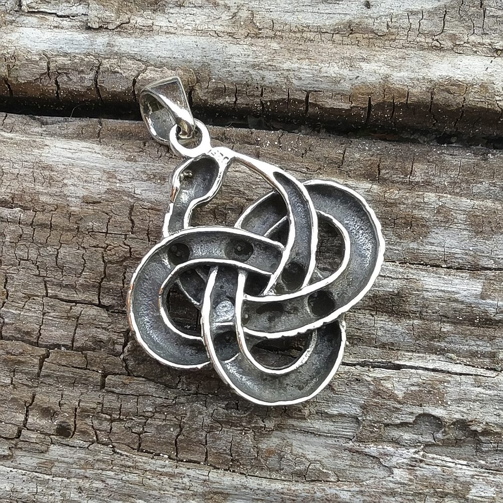Ciondolo a SERPENTE in argento 925 - TAMIA - Image 4