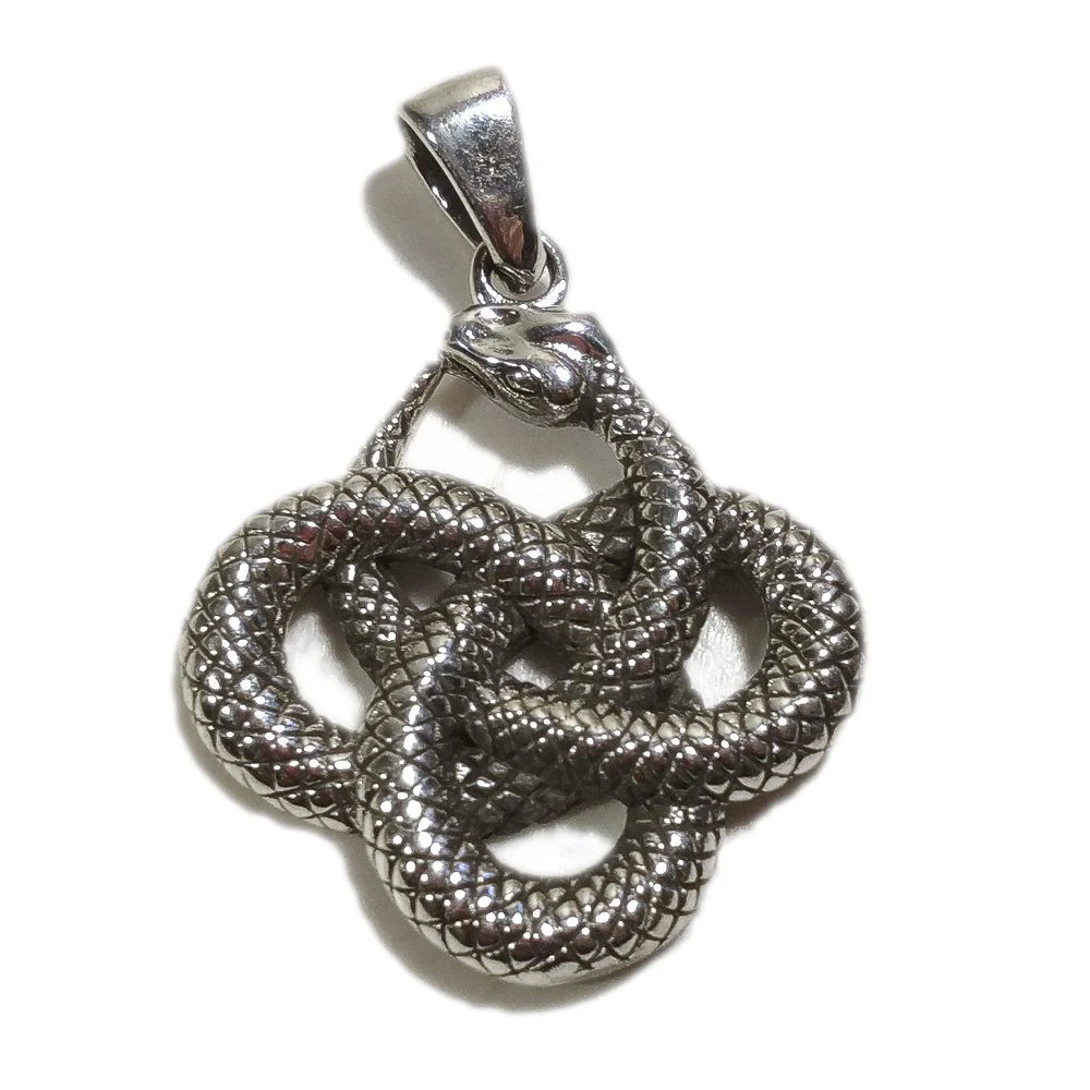 Ciondolo a SERPENTE in argento 925 - TAMIA - Image 6