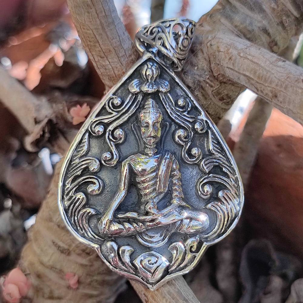 Ciondolo Buddha in argento 925 - HARSORE - Image 5