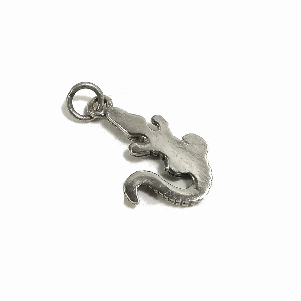 CIONDOLO coccodrillo in argento 925 - Image 3