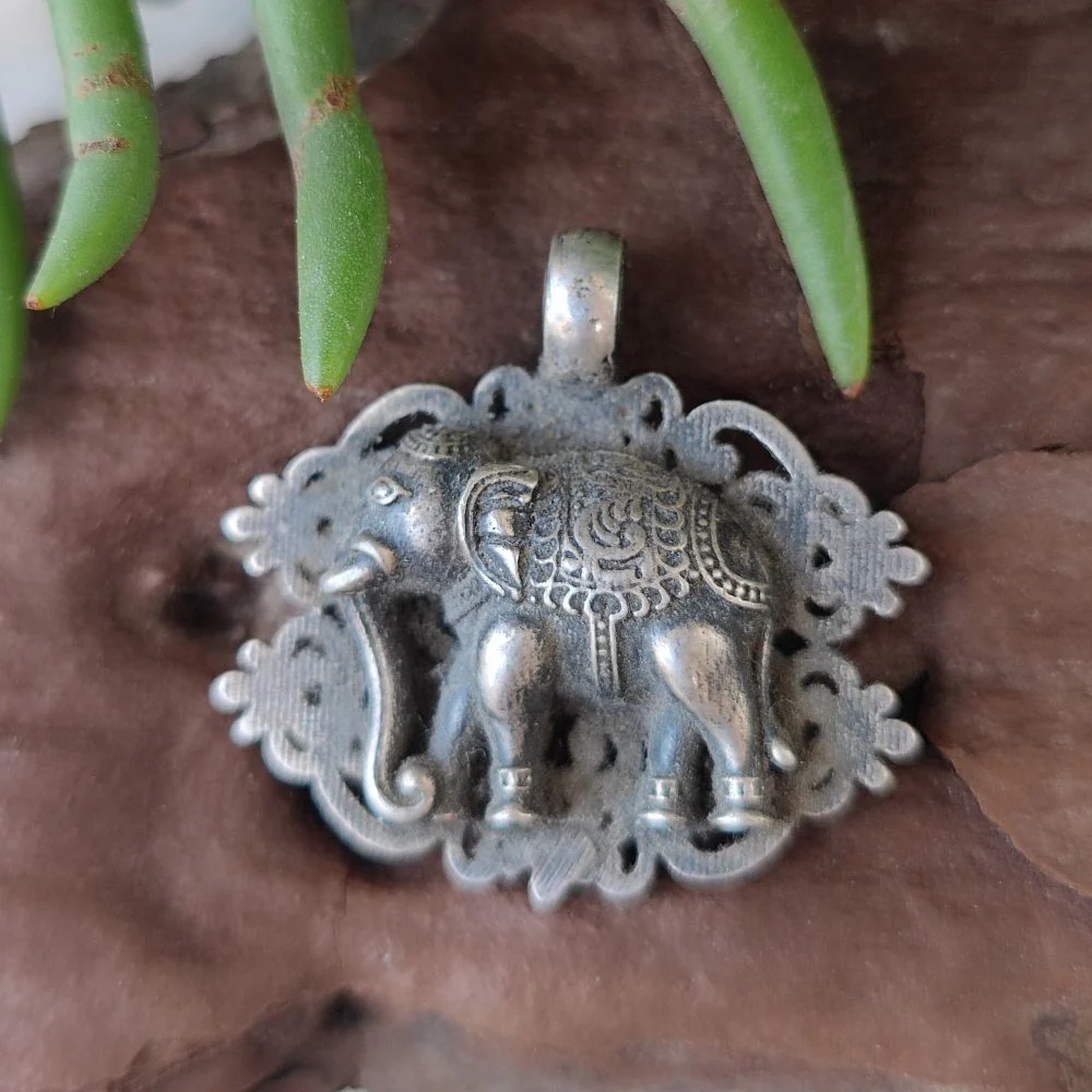 Ciondolo elefante in argento 925 - ODRARIPUR - Image 5