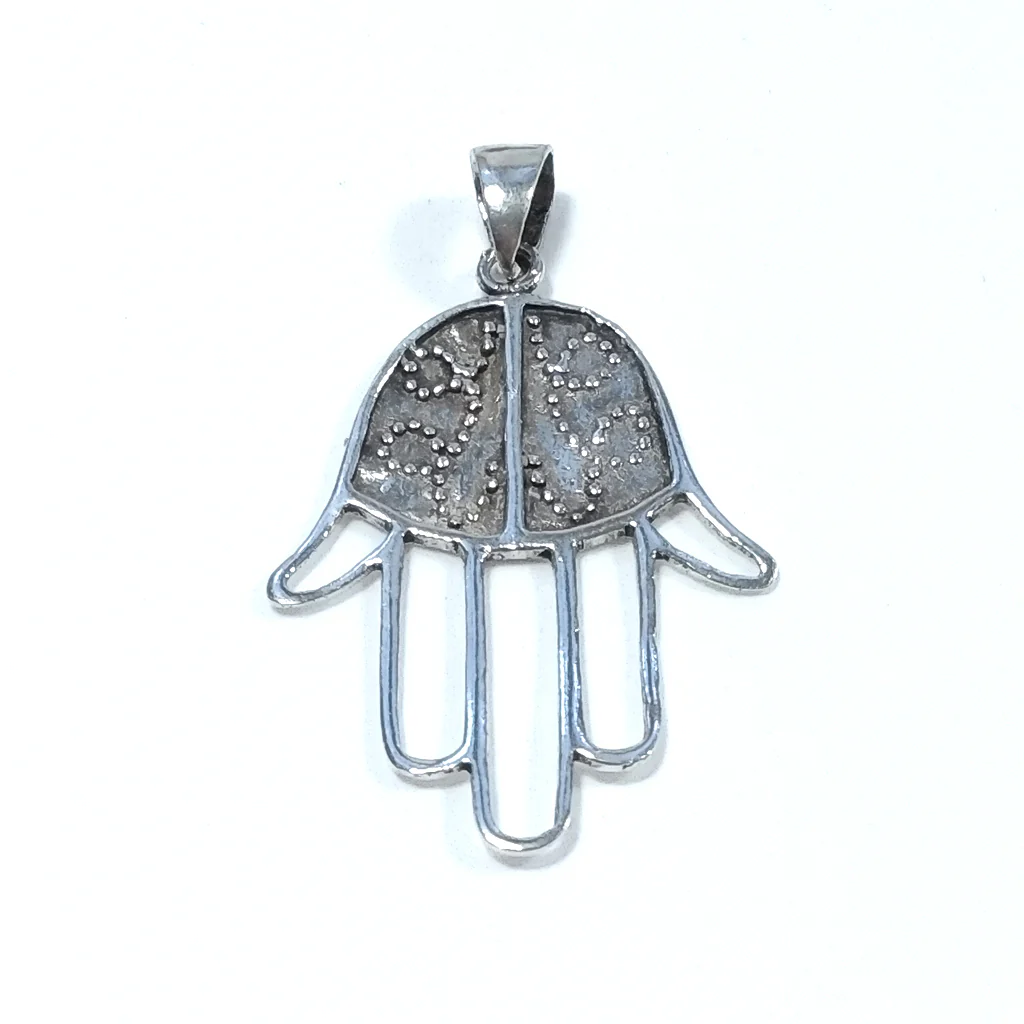 Ciondolo in argento 925 con mano di Fatima - CHITRADA - Image 4
