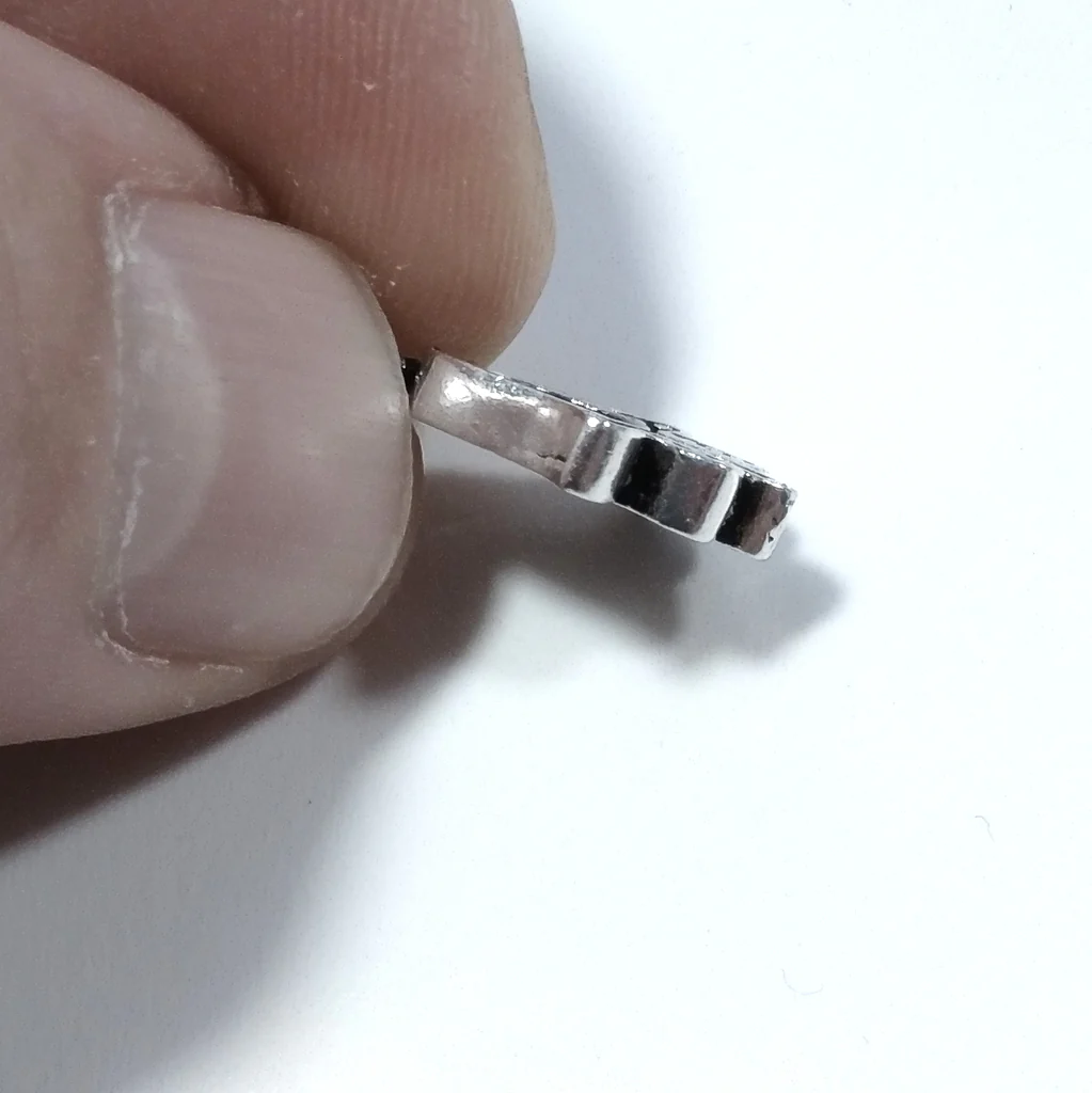 Ciondolo ETNICO in argento 925 con MANO DI FATIMA - Image 3