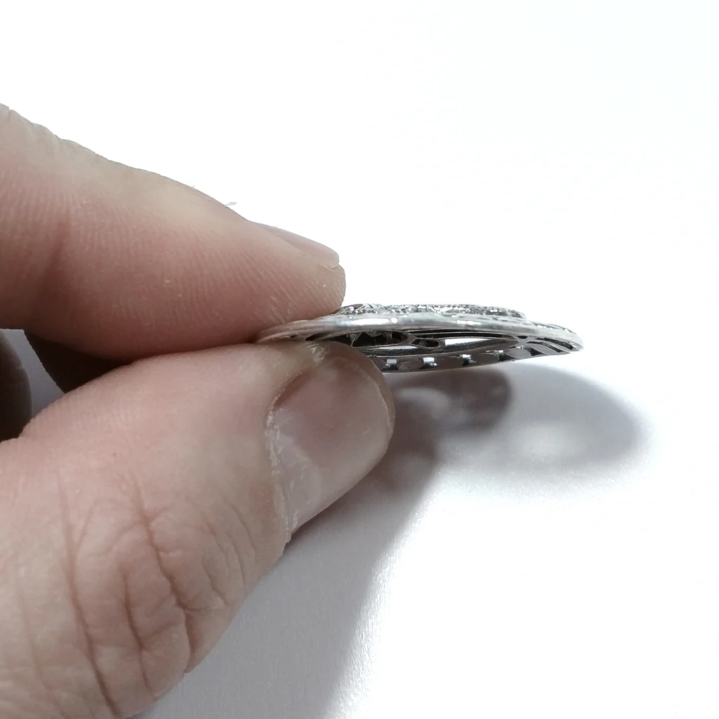Ciondolo ETNICO in argento 925 con MANO DI FATIMA - Image 5