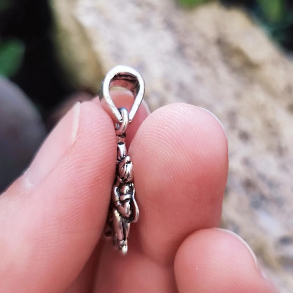 Ciondolo etnico in argento 925 Hanuman - CHAMALA - Image 4