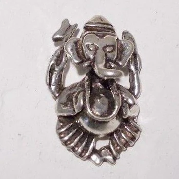 Ciondolo GANESH in argento 925 - AMATA