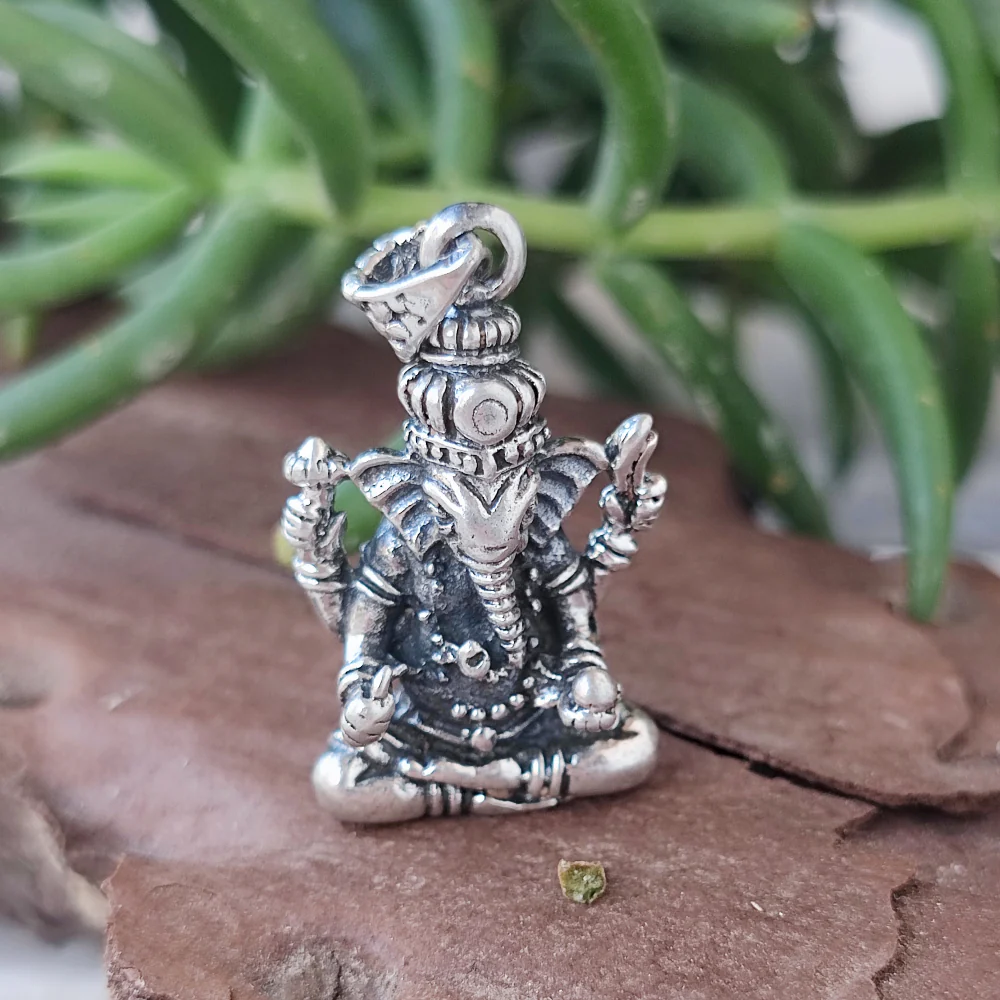 Ciondolo Ganesh in argento 925 - TEKRA - Image 2